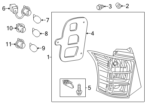 2015 Scion iQ Bulbs Diagram 3 - Thumbnail