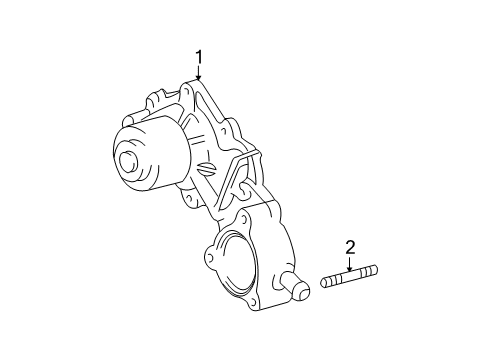 2004 Toyota Tundra Water Pump Diagram 1 - Thumbnail