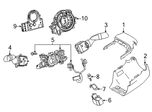 2022 Toyota Camry Switches Diagram 4 - Thumbnail