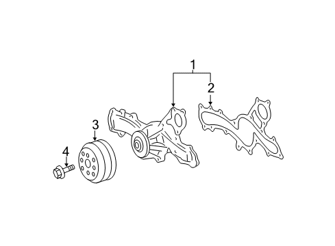 2011 Toyota Camry Water Pump Diagram 3 - Thumbnail