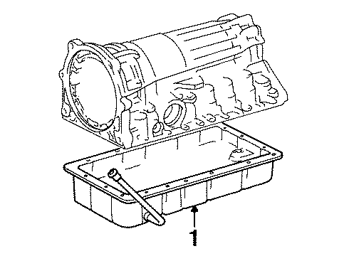 1995 Toyota T100 Transaxle Parts Diagram