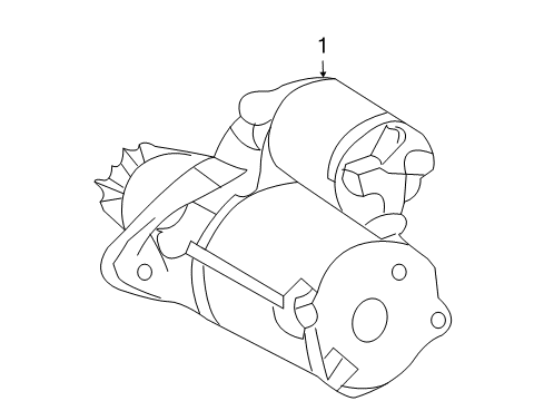 2012 Toyota RAV4 Starter, Electrical Diagram