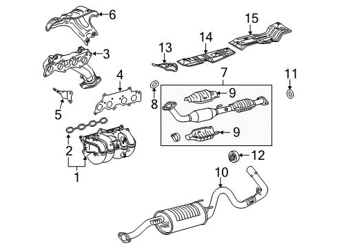 2005 Toyota Tacoma Intake Manifold Diagram 3 - Thumbnail