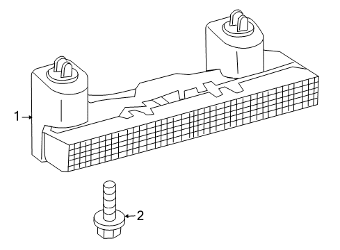 2008 Scion xD High Mount Lamps Diagram