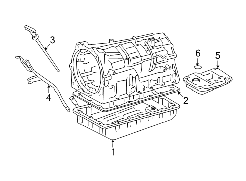 2005 Toyota 4Runner Automatic Transmission, Maintenance Diagram