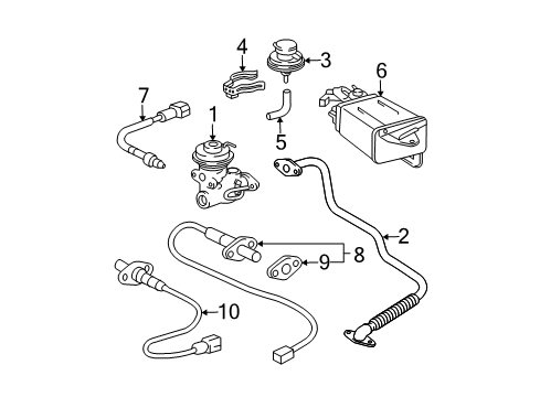 1997 Toyota Tacoma Powertrain Control Diagram 8 - Thumbnail