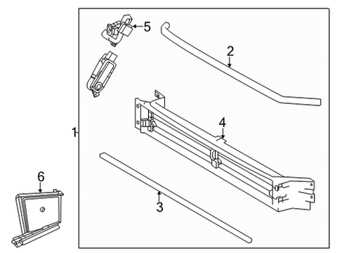 2021 Toyota Venza Air Inlet Diagram