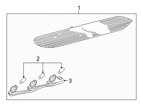 2000 Toyota MR2 Spyder Bulbs Diagram 5 - Thumbnail