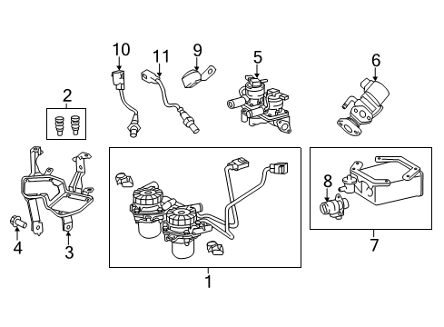 2018 Toyota Tundra EGR System, Emission Diagram 2 - Thumbnail