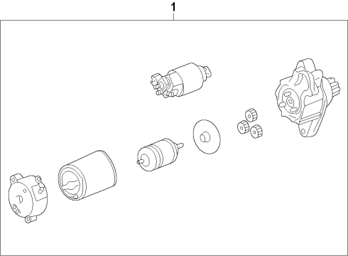 2012 Toyota Avalon Starter, Charging Diagram