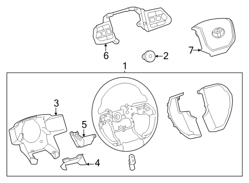 2024 Toyota Sequoia Computer, MULTIPLEX Diagram for 864A1-08020