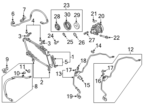 2002 Toyota Celica Switches & Sensors Diagram