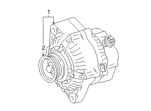 2006 Toyota Solara Alternator Diagram 2 - Thumbnail