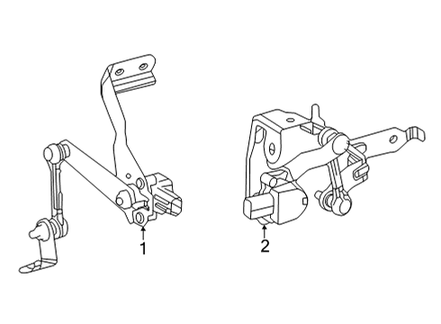 2023 Toyota Corolla Cross Electrical Components Diagram 2 - Thumbnail