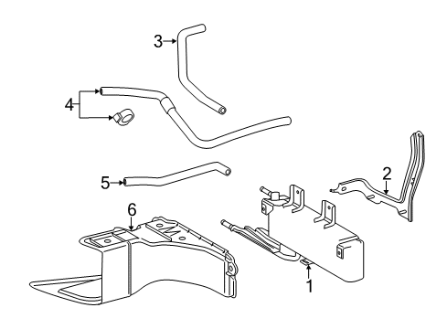 2019 Toyota Highlander Trans Oil Cooler Diagram 2 - Thumbnail