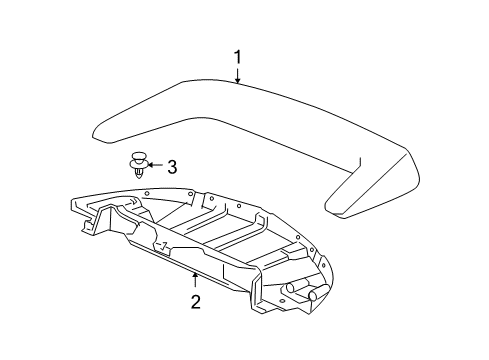 2007 Toyota Solara Stowage Compartment Diagram