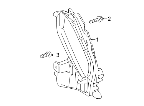 2017 Toyota Corolla Daytime Running Lamps Diagram 1 - Thumbnail