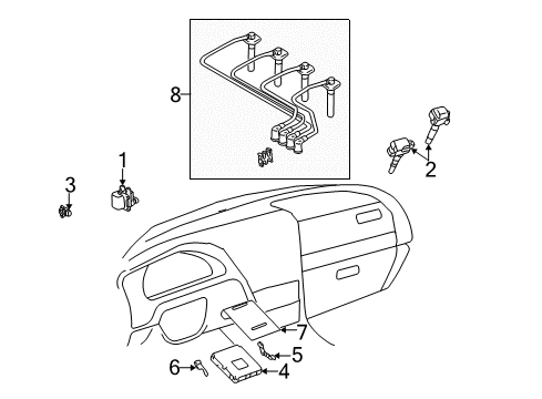 1998 Toyota Corolla Ignition System Diagram