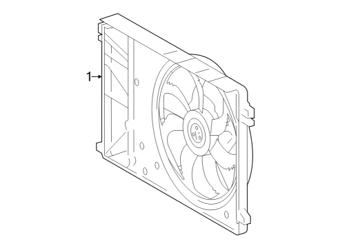 2023 Toyota bZ4X Cooling Fan Diagram