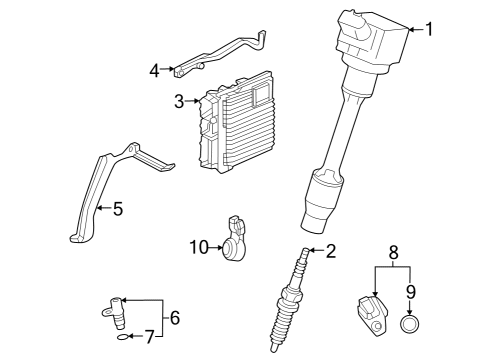 2023 Toyota Highlander Ring, O Diagram for 90301-11039