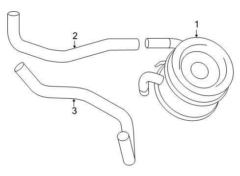 2010 Toyota Tacoma Oil Cooler Diagram