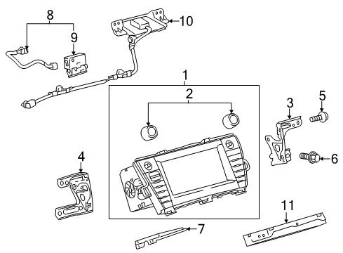 2016 Toyota Prius V Navigation System Diagram 1 - Thumbnail