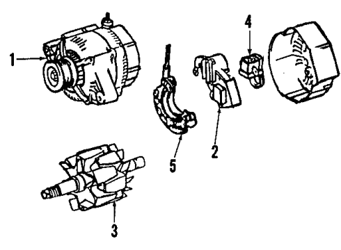 2010 Toyota Yaris Alternator Diagram 1 - Thumbnail