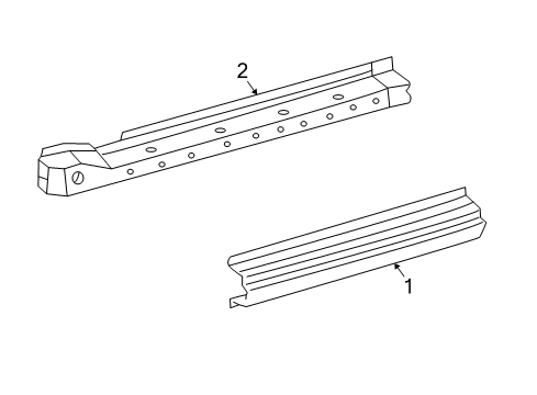 2004 Toyota Tundra Rocker Panel Diagram 2 - Thumbnail