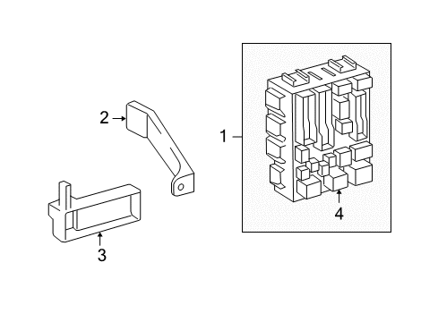 2014 Scion xD Electrical Components Diagram