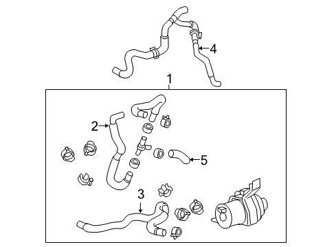 2010 Toyota Highlander Front Heater Unit Diagram 1 - Thumbnail