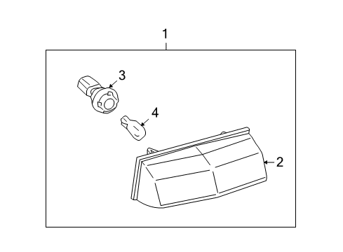 2013 Toyota Matrix License Lamps Diagram