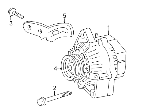 2017 Toyota Yaris Bolt Diagram for 90105-10075