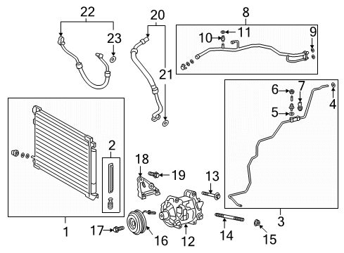 2020 Toyota Avalon Air Conditioner Diagram 2 - Thumbnail