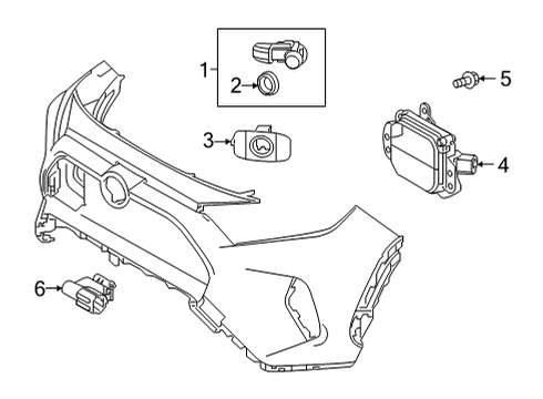 2022 Toyota Corolla Cross WIRE, ENGINE ROOM, N Diagram for 82119-0A040