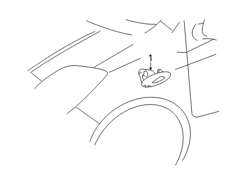 2008 Toyota Yaris Side Repeater Lamps Diagram