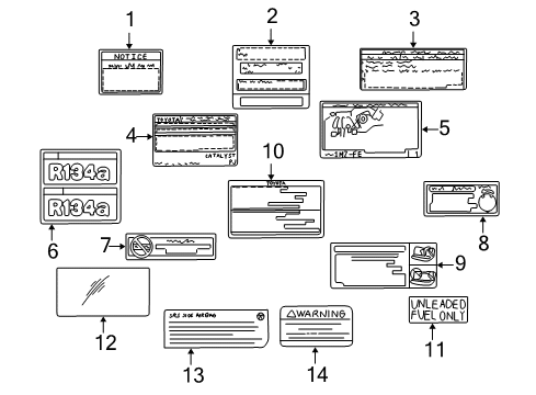 1997 Toyota Camry Vacuum Diagram Diagram for 17792-20060