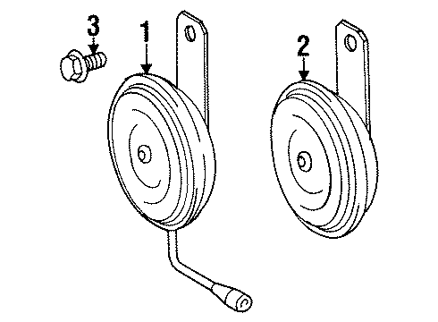 1995 Toyota Celica Horn Diagram