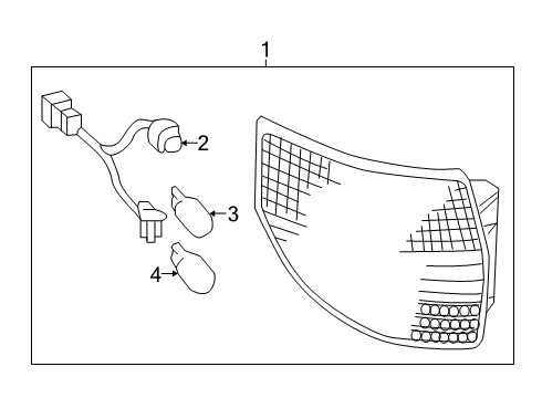 2006 Toyota Sienna Bulbs Diagram 6 - Thumbnail