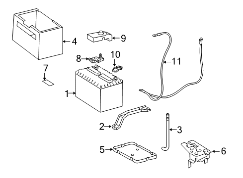 Wire, Engine Diagram for 82123-33010