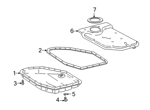 2001 Toyota RAV4 Transmission Diagram