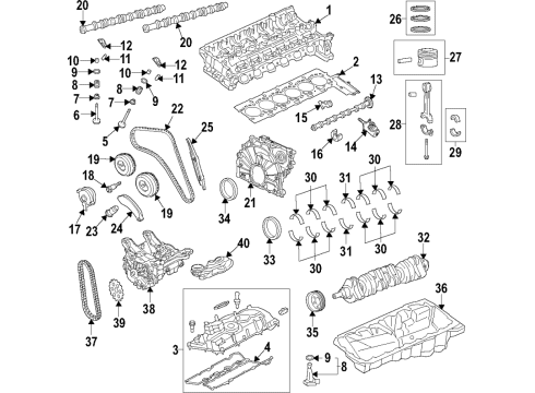 2021 Toyota GR Supra Arm Sub-Assembly, Valve Diagram for 13801-WAA06