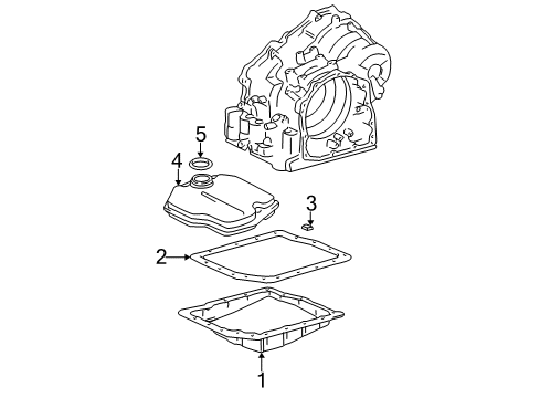 2003 Toyota Camry Automatic Transmission, Maintenance Diagram 2 - Thumbnail