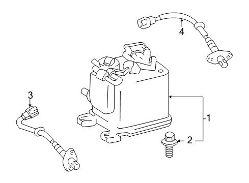 2003 Toyota Tundra Emission Components Diagram 2 - Thumbnail