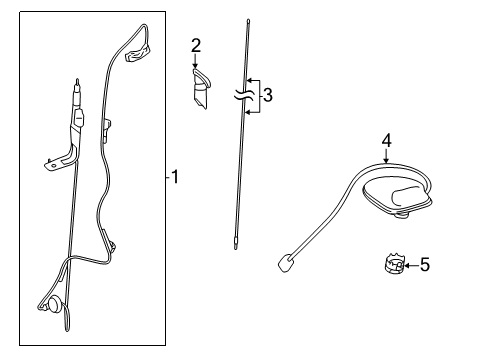 2008 Toyota Tundra Antenna & Radio Diagram