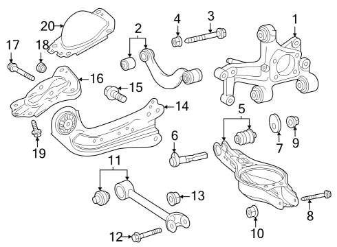 2023 Toyota GR Corolla SPRING, COIL, RR Diagram for 48231-12J80