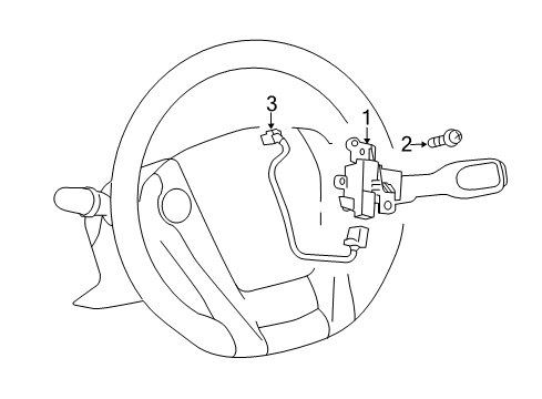 2013 Toyota Prius C Cruise Control System Diagram