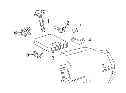 2006 Toyota Tundra Ignition System Diagram 1 - Thumbnail