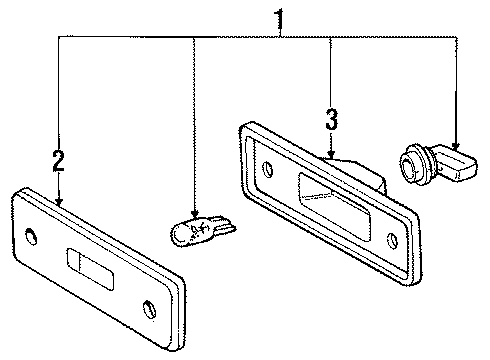 1990 Toyota Tercel Side Marker Lamps Diagram