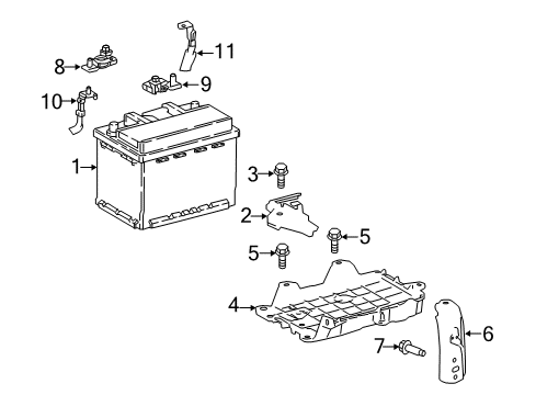 2020 Toyota Camry Battery Diagram 4 - Thumbnail