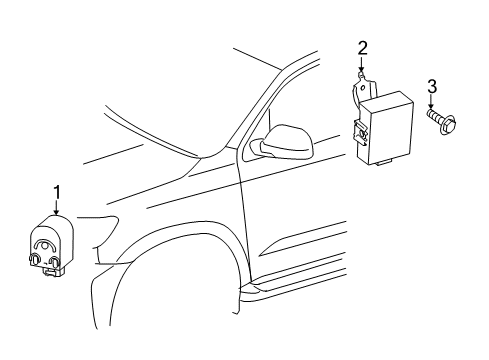 2017 Toyota Tundra Electrical Components Diagram 2 - Thumbnail